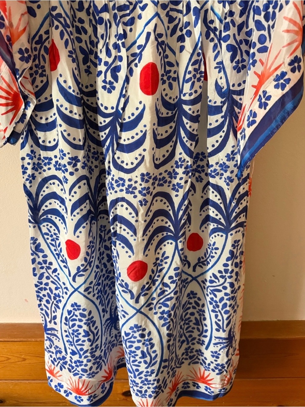 Farm Rio Afternoon Breeze Midi Dress Size M - Picture 5 of 9